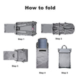 Laden Sie das Bild in den Galerie-Viewer, How to fold the Solar Backpack 30L with 5 steps ?