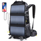 Load image into Gallery viewer, 20W Solar Panel Backpack 78L for Outdoor