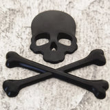 Load image into Gallery viewer, 3D Alloy Skull Car Emblems