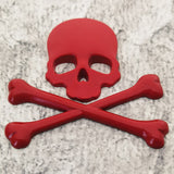 Load image into Gallery viewer, 3D Alloy Skull Car Emblems