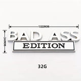 Load image into Gallery viewer, Bad Ass Edition 3D Metal Badge with 3M Tape （2PCS)