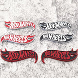 Load image into Gallery viewer, Hotwheels Decal Emblem 3D Metal Red Black