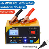 Load image into Gallery viewer, 12V 3ah-105ah Smart Battery Charger KC-02