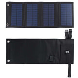 Laden Sie das Bild in den Galerie-Viewer, 10W Foldable Solar Panel Charger with USB