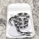 Load image into Gallery viewer, Gadsden Flag 3D Rattlesnake Emblem Sticker - &quot;Don&#39;t Tread on Me&quot; Silver Decal